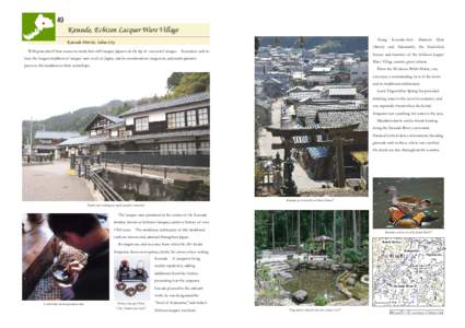 Japanese lacquerware / Kawada / Maki-e / Lacquerware / Lacquer / Emperor Keitai / Visual arts / Decorative arts / Japanese crafts