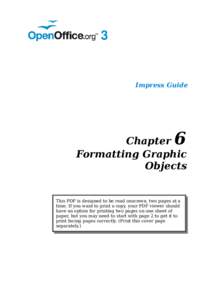 Impress Guide  6 Chapter Formatting Graphic
