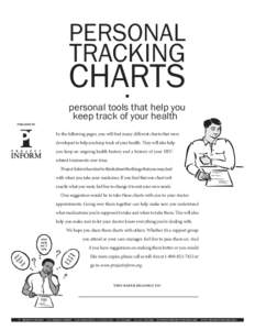 Personal tracking charts n