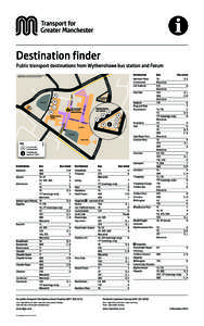 Wythenshawe Bus Station Consultation Map