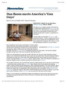 Gun politics / Overview of gun laws by nation / Global gun cultures / Firearm / Military technology
