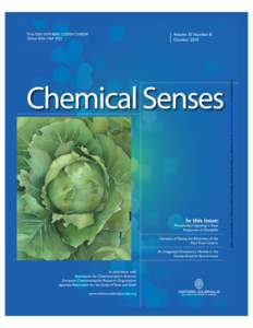 Chem. Senses 35: 685–692, 2010  doi:[removed]chemse/bjq061 Advance Access publication June 14, 2010  Genetics and Bitter Taste Responses to Goitrin, a Plant Toxin Found in