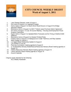 Microsoft Word - City Council Digest Contents #2.doc