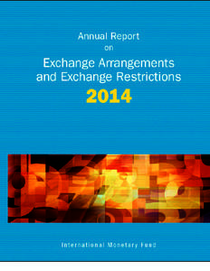 Annual Report on Exchange Arrangements and Exchange Restrictions