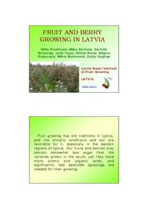 Microsoft PowerPoint - Fruit_growing_Latvia.ppt
