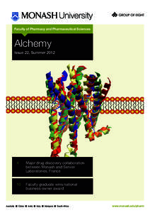 Faculty of Pharmacy and Pharmaceutical Sciences  Alchemy Issue 22, Summer