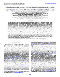 The Astronomical Journal, 140:1995–2006, 2010 December  Cdoi: