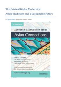 The Crisis of Global Modernity: Asian Traditional and a Sustainable Future