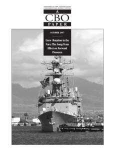Crew Rotation in the Navy: The Long-Term Effect on Forward Presence