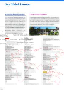 Our Global Partners International Partner Institutions Chuo University Pacific Office  Chuo University has partnership agreements with