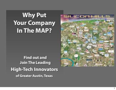 Why Put Your Company In The MAP? Find out and Join The Leading