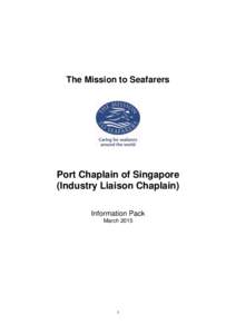 Anglican Diocese of Singapore / Christianity in Singapore / Apostleship of the Sea / Chaplain / Anglicanism / Christianity / Religion / Christianity in the United Kingdom
