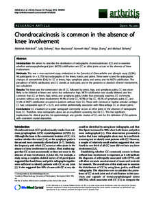 Abhishek et al. Arthritis Research & Therapy 2012, 14:R205 http://arthritis-research.com/content/14/5/R205 RESEARCH ARTICLE  Open Access