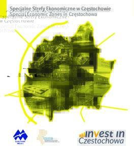 Specjalne Strefy Ekonomiczne w Częstochowie Special Economic Zones in Częstochowa NO HAU STUDIO - Logo Invest In Częstochowa  EURO-PARK