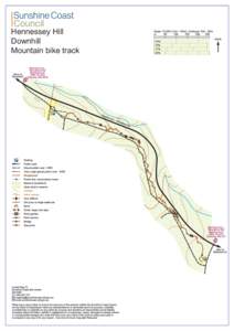 Hennessey Hill Downhill Mountain bike track 