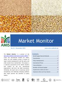 Feb  Market Monitor No.33 – NovemberThe Market Monitor is a product of the