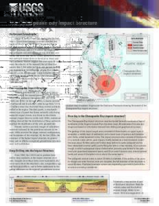 The Chesapeake Bay Impact Structure An Ancient Catastrophe 77° W  75°