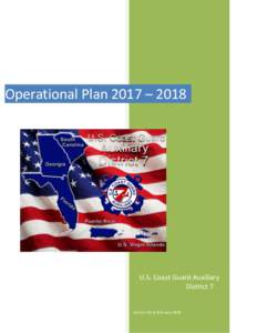 Operational Plan 2017 – 2018  U.S. Coast Guard Auxiliary District 7  Version 10, 8 February 2018