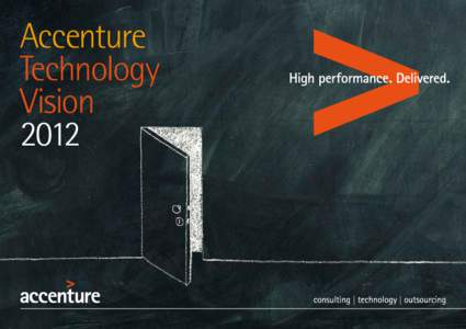 Accenture Technology Vision 2012  Contents