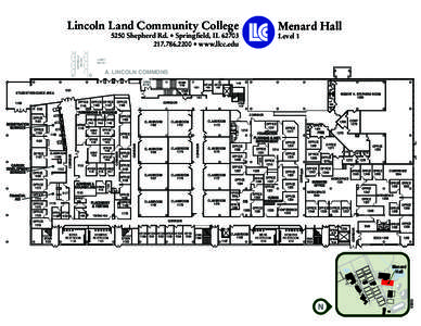 Lincoln Land Community College  Menard Hall VESTIBULE SM1000