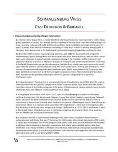 Microsoft Word - Schmallenberg Case Definition and Guidance03[removed]docx