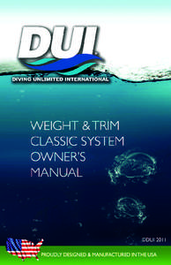 DUI W&T System Manual 5.09.qxd