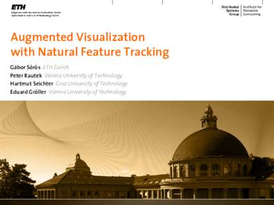 Augmented reality / Humancomputer interaction / Tracking / Music tracker / Match moving / Software / Filmmaking