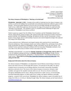 Microsoft Word - Furness Exhibition Press Release jcvh