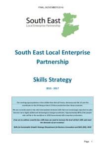 FINAL (NOVEMBERSouth East Local Enterprise Partnership Skills Strategy