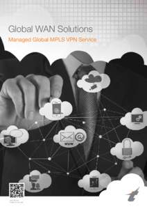 Global WAN Solutions Managed Global MPLS VPN Service scan with your mobile QR-code app