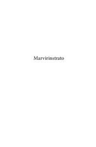 Marvirinstrato  Marvirinstrato Originalaj Noveloj en Esperanto  Tim Westover