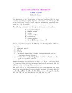 Enumerative combinatorics / Number theory / Permutations / Binomial coefficient / Factorial / Catalan number / Fibonacci number / Summation / Generating function / Mathematics / Combinatorics / Integer sequences