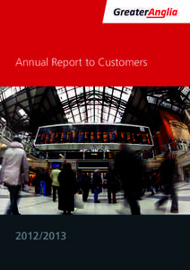 Annual Report to Customers A message from the Managing Director