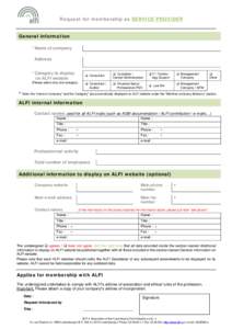 Microsoft Word - Provider subscription form[removed]docx