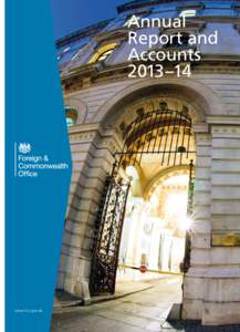 Foreign and Commonwealth Office Annual Report and Accounts[removed]