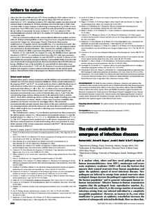 letters to nature whose fates have been followed sinceTissue sampling for DNA analyses started inBlood samples were taken from all captured sheep until 1993 and stored in preservative at 220 8C. Sampling re