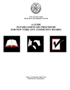 Microsoft Word - Guide to Parliamentary Procedure for NYC CBs 2008.doc