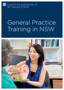 Explore the possibilities of GP training in NSW General Practice Training in NSW