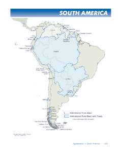 SOUTH AMERICA  Agreements — South America 163