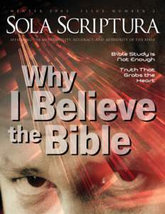 Christianity / Christian theology / Religion / Five solae / Lutheran theology / Heresy in Christianity / Sola scriptura / Biblical inerrancy / Prima scriptura / Verbal plenary preservation