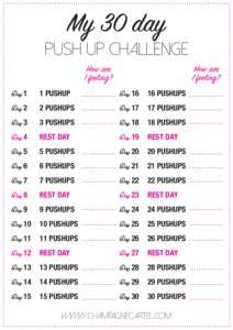 My 30 day  push up challenge How am I feeling?