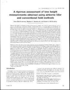 Can. J. Remote Sensing, Vol. 32, No. 5, pp[removed], 2006  A rigorous assessment of tree height