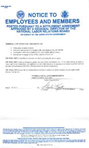 FORM NLRB[removed]NOTICE TO