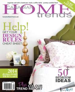 HOME trends organize and edit a bookcase style a coffee table yummy comfort food CANADIAN