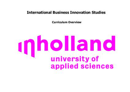 International Business Innovation Studies Curriculum Overview TERM 1  TERM 2