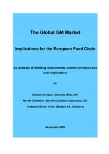 Microsoft Word - EU Non-GM Market Analysis FINAL.doc