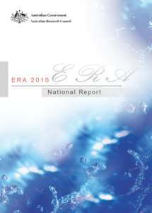 ERA  ERA 2010 National Report
