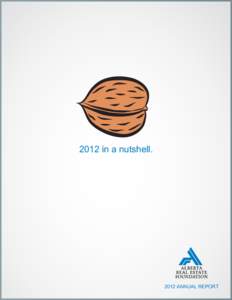 2012 in a nutshell[removed]Annual Report The Mission