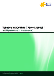 Tobacco in Australia  Facts & Issues A comprehensive online resource