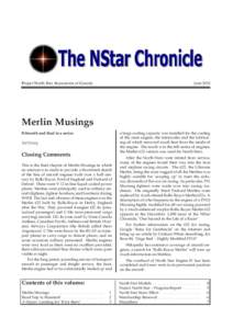 Project North Star Association of Canada  June 2010 Merlin Musings a large cooling capacity was installed for the cooling
